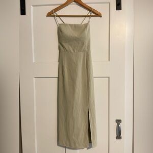 Love Bonito Midi Slit Dress